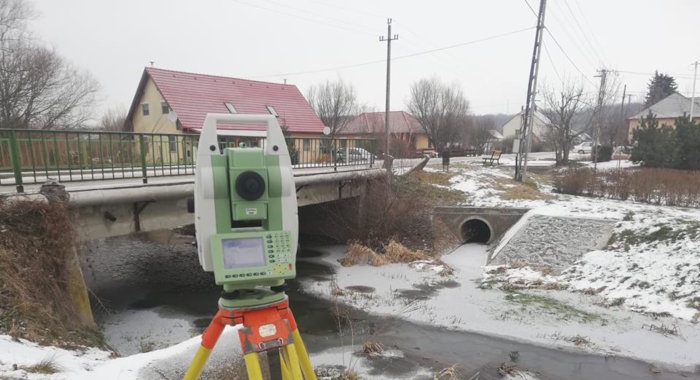 Műtárgyak, hidak, utak felmérése